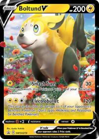 pokemon sword shield promos boltund v swsh219