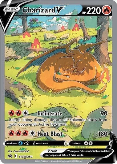 Charizard V - SWSH260