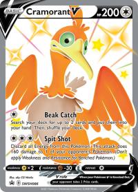 pokemon sword shield promos cramorant v swsh086