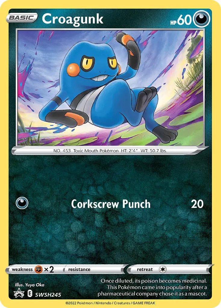 Croagunk - SWSH245