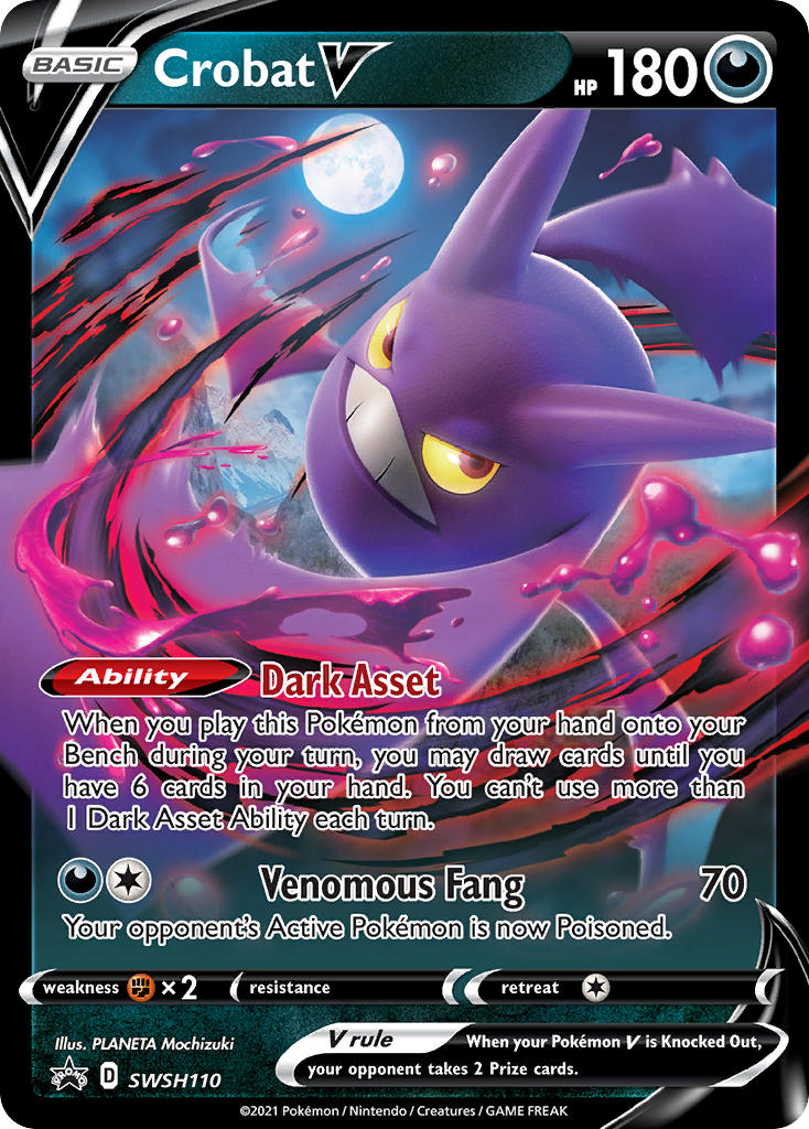 Crobat V - SWSH110