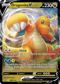 pokemon sword shield promos dragonite v swsh154