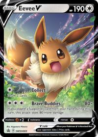 pokemon sword shield promos eevee v swsh065