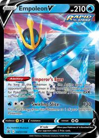 pokemon sword shield promos empoleon v swsh108