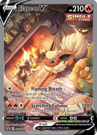 pokemon sword shield promos flareon v swsh179