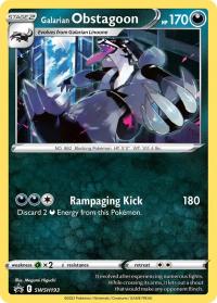 pokemon sword shield promos galarian obstagoon swsh193