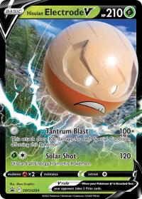 pokemon sword shield promos hisuian electrode v swsh294