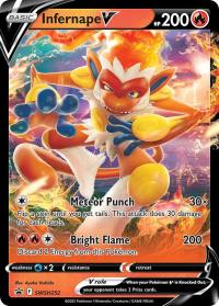 pokemon sword shield promos infernape v swsh252