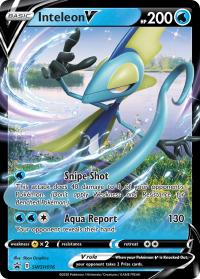 pokemon sword shield promos inteleon v swsh016