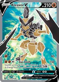 pokemon sword shield promos kleavor v swsh248