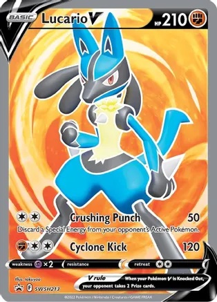 Lucario V FULL ART - SWSH213