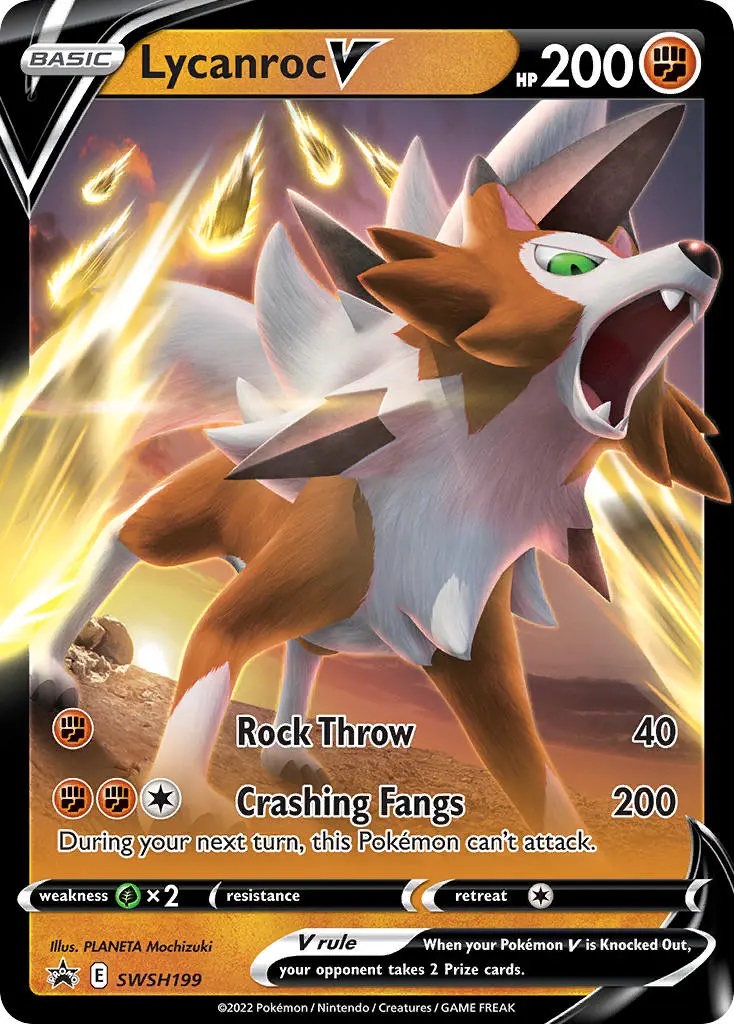 Lycanroc V - SWSH199