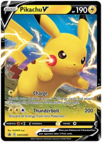 pokemon sword shield promos pikachu v swsh061