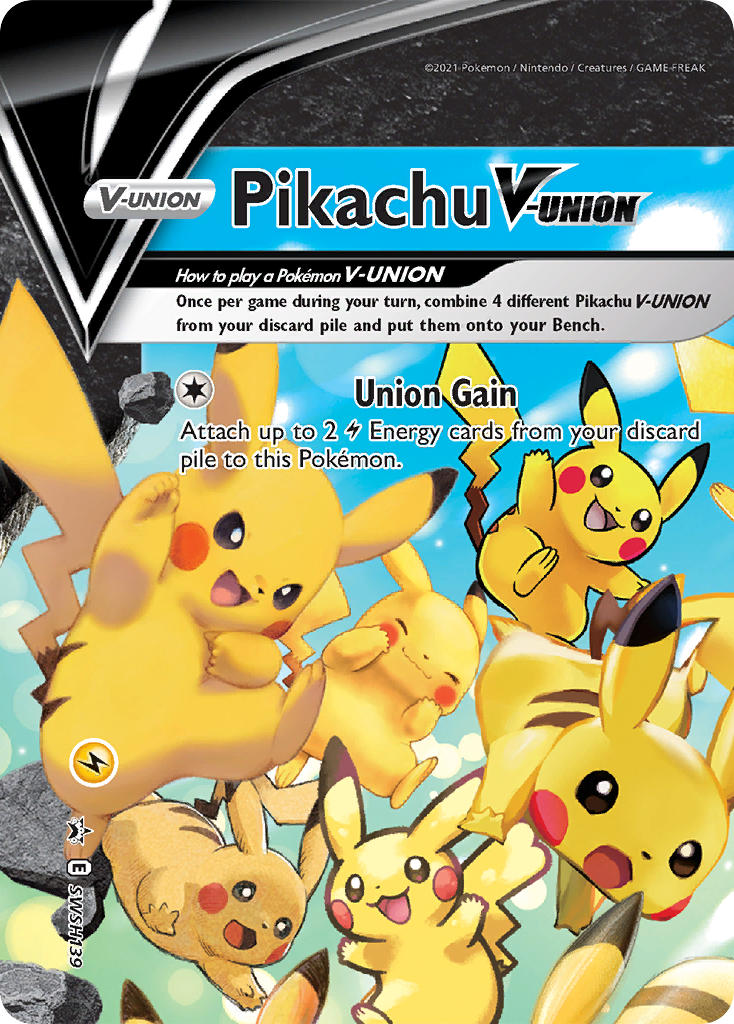 Pikachu V-Union - SWSH139