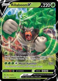 pokemon sword shield promos rillaboom v swsh014