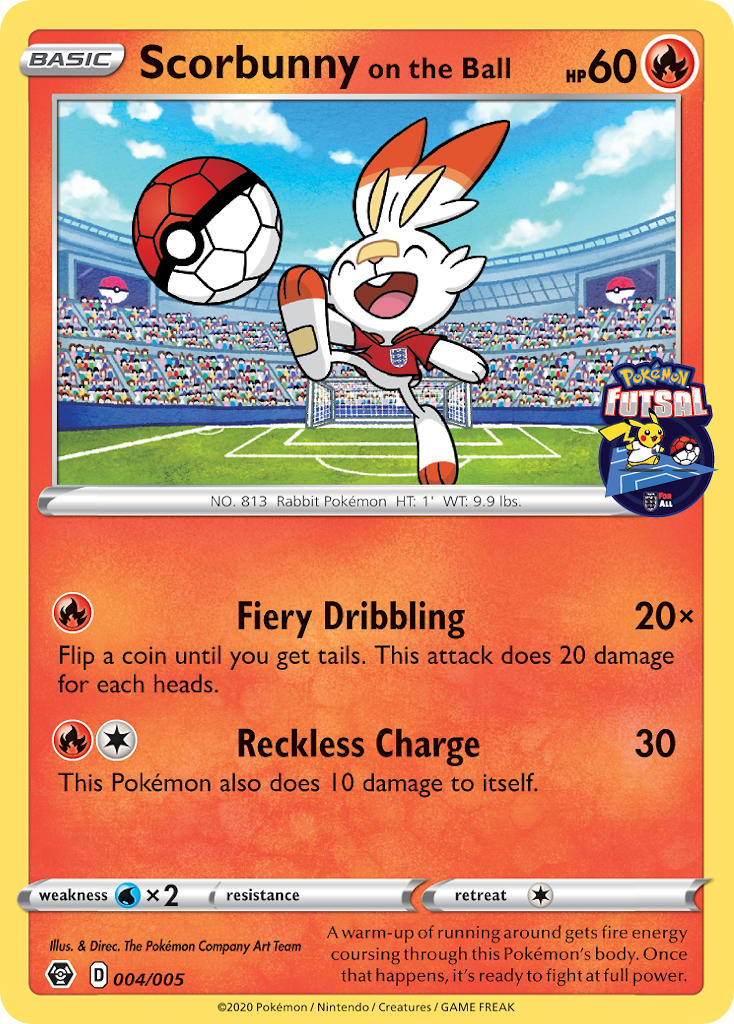 Scorbunny On The Ball - 004-005