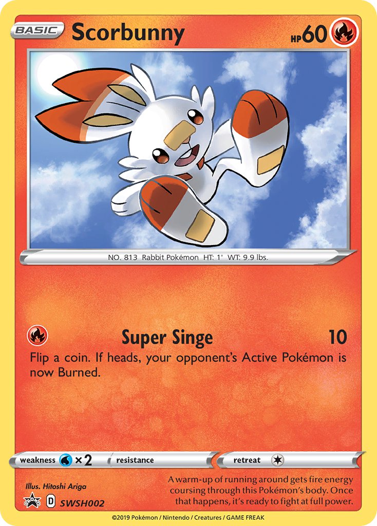 Scorbunny - SWSH002