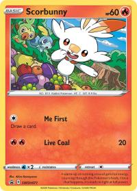 pokemon sword shield promos scorbunny swsh071