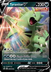 pokemon sword shield promos tyranitar v swsh109