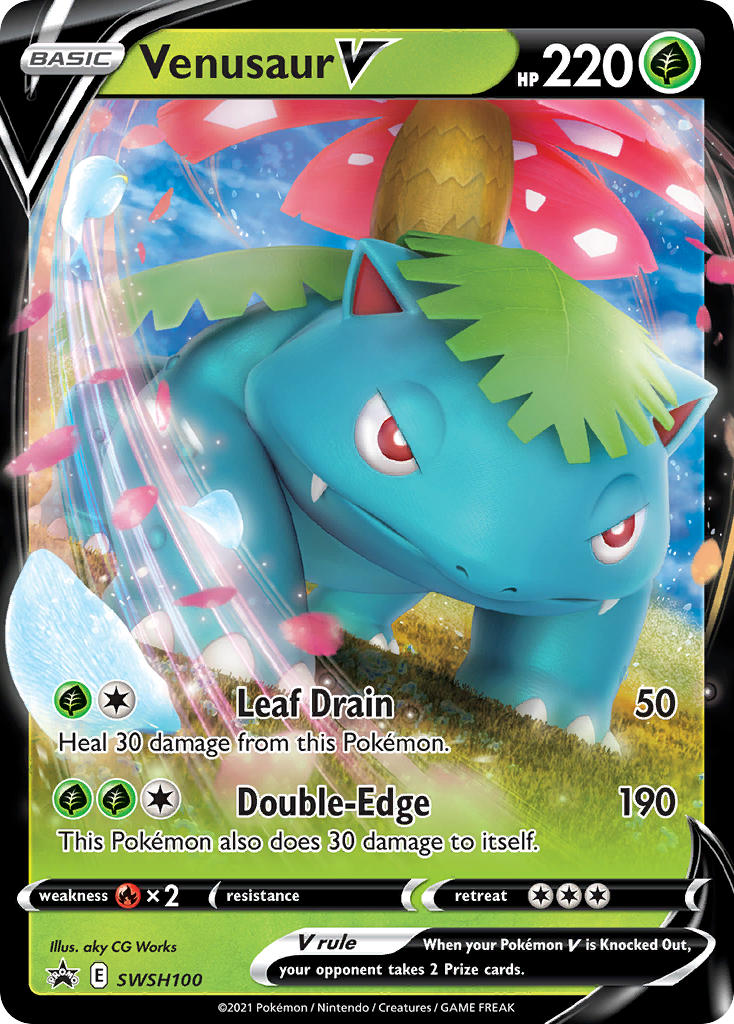 Venusaur V - SWSH100