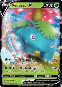 pokemon sword shield promos venusaur v swsh100