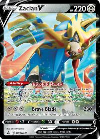 pokemon sword shield promos zacian v swsh018