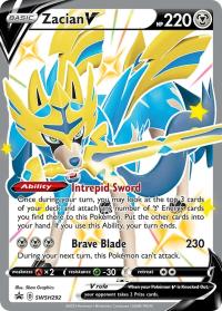 pokemon sword shield promos zacian v swsh292