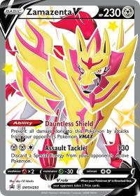 pokemon sword shield promos zamazenta v swsh293