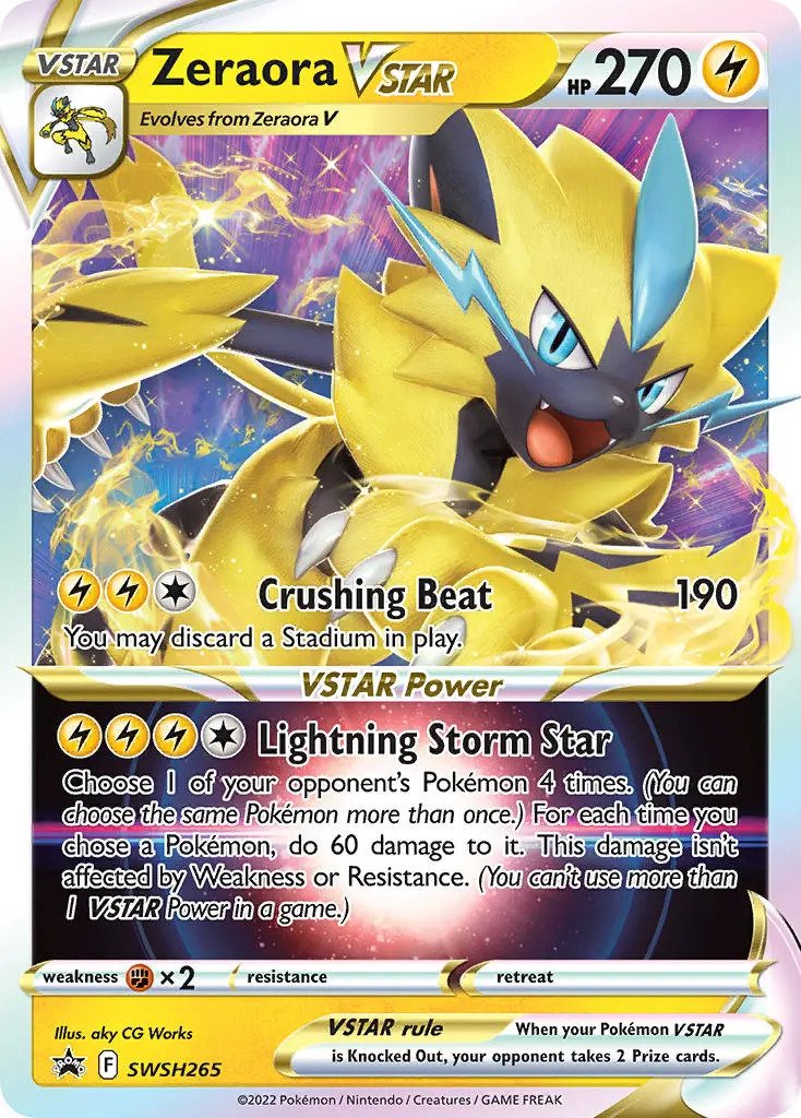 Zeraora VSTAR - SWSH265