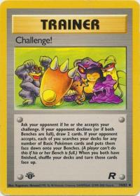 pokemon team rocket 1st edition challenge 74 82 1st edition