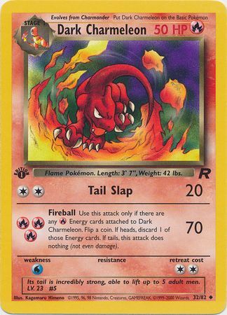 Dark Charmeleon 32-82  1st edition
