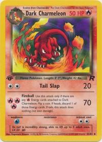 pokemon team rocket 1st edition dark charmeleon 32 82 1st edition