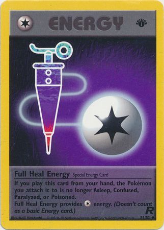 Full Heal Energy 81-82 1st edition