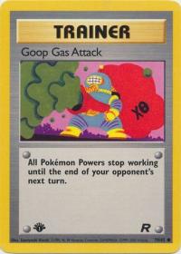 pokemon team rocket 1st edition goop gas attack 78 82 1st edition