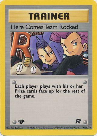 Here Comes Team Rocket! 71-82 1st edition