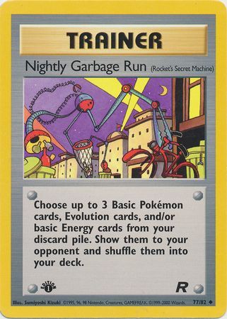 Nightly Garbage Run 77-82 1st edition