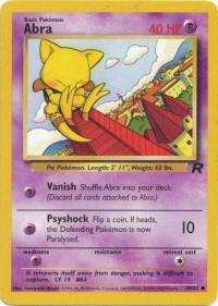 pokemon team rocket abra 49 82