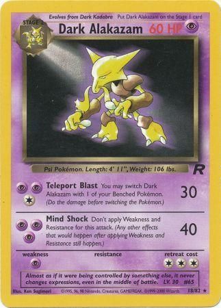 Dark Alakazam  1-82