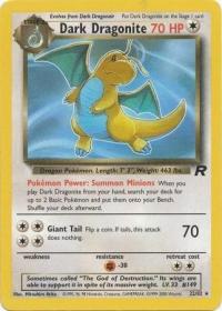 pokemon team rocket dark dragonite 22 82