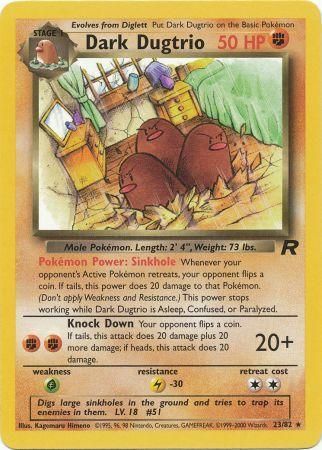 Dark Dugtrio 23-82