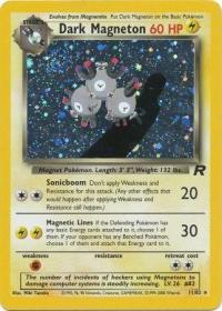 pokemon team rocket dark magneton 11 82