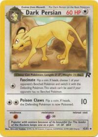 pokemon team rocket dark persian 42 82