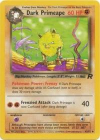 pokemon team rocket dark primeape 43 82