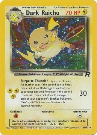 Dark Raichu 83-82