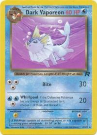 pokemon team rocket dark vaporeon 45 82