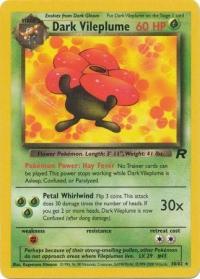 pokemon team rocket dark vileplume 30 82