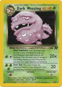 pokemon team rocket dark weezing 14 82