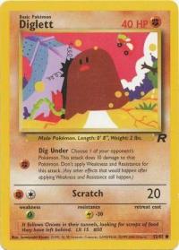 pokemon team rocket diglett 52 82