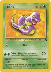 pokemon team rocket ekans 56 82