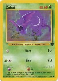 pokemon team rocket zubat 70 82